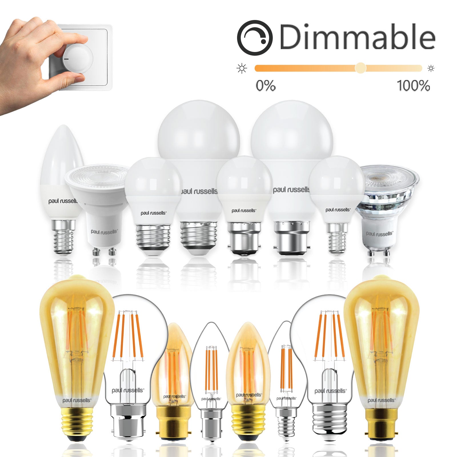 LED Dimmable Bulbs
