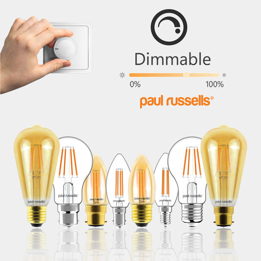 LED Filament Dimmable Bulbs