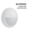 3CCT and 3 Wattage Selectable Bulkhead, IP65, Eyelid White Bezel, B3 SERIES16