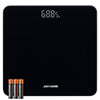 Digital Glass Electronic Scale 180KG Body Weight Weighing Scale with Magic LED Display Black1