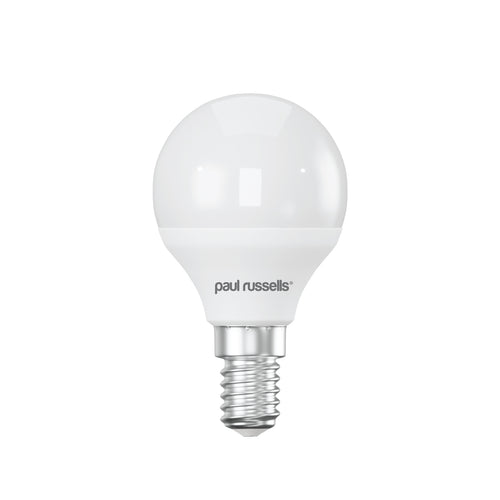 LED Golf Ball 4.9W=40W Cool White Small Edison Screw SES E14 Bulbs