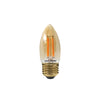 LED Dimmable Filament Candle 4.5W (40w), ES/E27, 423 Lumens, Extra Warm White(2200K), 240V1