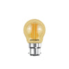 LED Filament Golf Ball 4W=35W Extra Warm White Amber 2200K BC B22 Bayonet Cap Bulbs1
