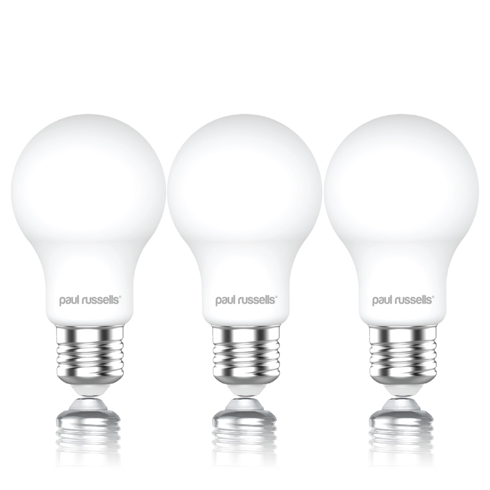 7.2W LED Candle, E27, 640lm, Dimmable, 2700K (3 Pack)