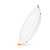 12W LED Round Ceiling Downlights – 1200 Lumens, CCT Switchable (3000K/4000K/6500K), IP44 Rated Panel Spotlights1
