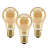7W LED GLS, E27, 600lm, Dimmable, 2200K (3 Pack)8