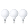 7.2W LED G95, E27, 640lm, Dimmable, 2700K (3 Pack)1