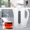paul russells Electric Plastic Kettle, 2200W 1.7L, Hot water dispenser, White, Boil-Dry Protection, Auto Shut off Stirx Control2