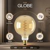 4W LED G125, E27, 250lm, Dimmable, 1800K3