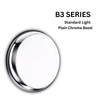 3CCT and 3 Wattage Selectable Bulkhead, IP65, Chrome Bezel, B3 SERIES15