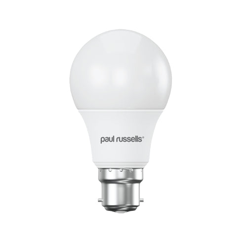 LED GLS 8W=60W Cool White Bayonet Cap BC B22 Light Bulbs