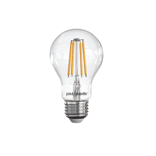 LED Filament GLS 7W=60W Warm White 2700K ES E27 Edison Screw Cap Bulbs