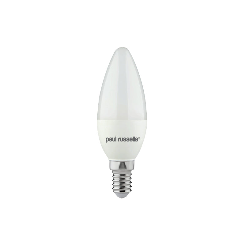 LED Candle 6.5W=60W Day Light Small Edison Screw SES E14 Bulbs
