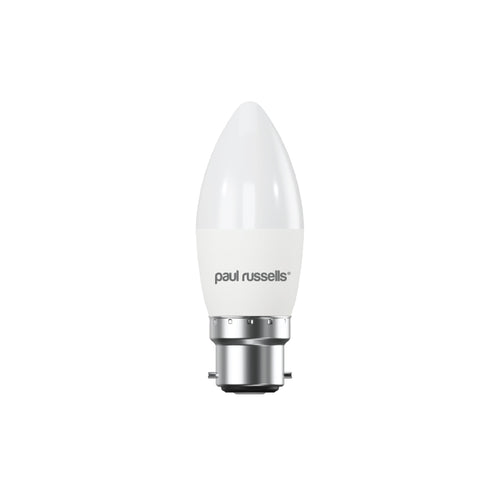 LED Dimmable Candle 5.5W=40W Warm White Bayonet Cap BC B22 Bulbs