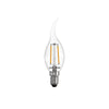 LED Filament Bent Tip Candle 2.5W=25W Warm White 2700K SES E14 Small Edison Screw Bulbs1