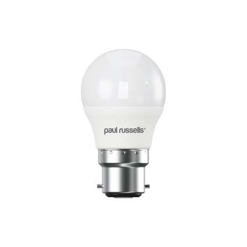 LED Golf Ball 6.5W=60W Cool White B22/BC Bayonet Cap Bulb