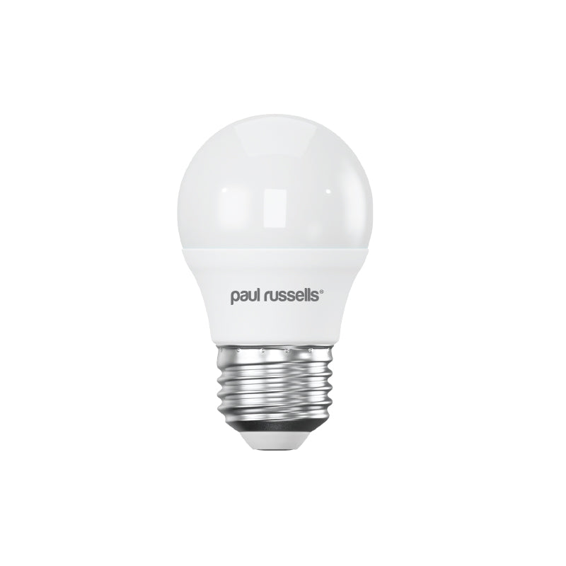 LED Golf Ball 6.5W=60W Cool White Edison Screw ES E27 Bulbs