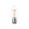LED Filament Candle 2.5W=25W Warm White ES E27 Edison Screw Cap Bulbs1