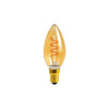 LED Filament Spiral Candle 2.5W=15w Extra Warm White (AMBER) SES E14 Small Edison Screw Decorative Bulbs1