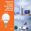 LED Golf Ball 4.9W=40W Day Light Small Edison Screw SES E14 Bulbs2