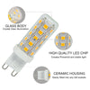 LED G9 Capsule 3W=25W 2 Pin Warm White 3000K Dimmable Light Bulbs5