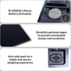 Digital Bathroom Scales, Body Weight, Weighing Scale, 150KG Wide Platform, Black3