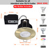 LED Fire Rated Downlights, IP20, Antique Brass Bezel, Without Bulb5