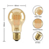 7W LED GLS, E27, 600lm, Dimmable, 2200K (3 Pack)3
