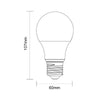 LED GLS 4.9W=40W Warm White Edison Screw ES E27 Light Bulbs3