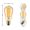 4.5W LED ST64, E27, 380lm, Dimmable, 2200K (3 Pack)4