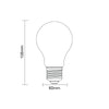 LED Filament GLS 4.5W=40W Warm White 2700K Edison Screw Cap Bulbs4