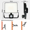 10W, LED Floodlights, 1200 Lumens, PIR Motion Sensor, IP65, 6500K Day Light, Non-Dimmable Spotlights6