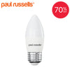 LED Frosted Candle 3W=25W Warm White 2700K ES E27 Edison Screw [10 Bulbs]1