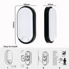 8W Oval LED Bulkhead Light, IP54 Waterproof, PIR Sensor, 650 Lumens, 6500K Daylight4