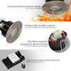 LED Fire Rated Downlights, IP65, Satin Nickel Bezel, Without Bulb7