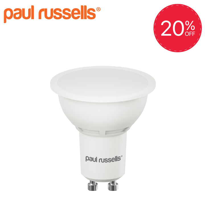 LED Frosted GU10 4W=40W Warm White 2700K Downlight [10 Bulbs]