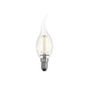LED Filament Bent Tip Candle 2.5W=25W Warm White 2700K SES E14 Small Edison Screw Bulbs2