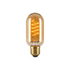 LED Dimmable Filament Spiral T45, 4W=25w ES/E27 AM Extra Warm White 1800K Decorative Bulbs7