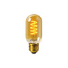 LED Filament Spiral T45 4W=25w Extra Warm White (AMBER) ES E27 Edison Screw Decorative Bulbs2