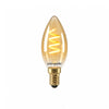 LED Dimmable Filament Spiral Candle, 2.5W=15w SES/E14 AM Extra Warm White 1800K Decorative Bulbs4