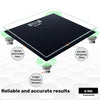 Digital Bathroom Scales, Body Weight, Weighing Scale, 150KG Wide Platform, Black5