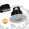 LED Fire Rated Downlights, IP65, Polished Chrome Bezel, Without Bulb8