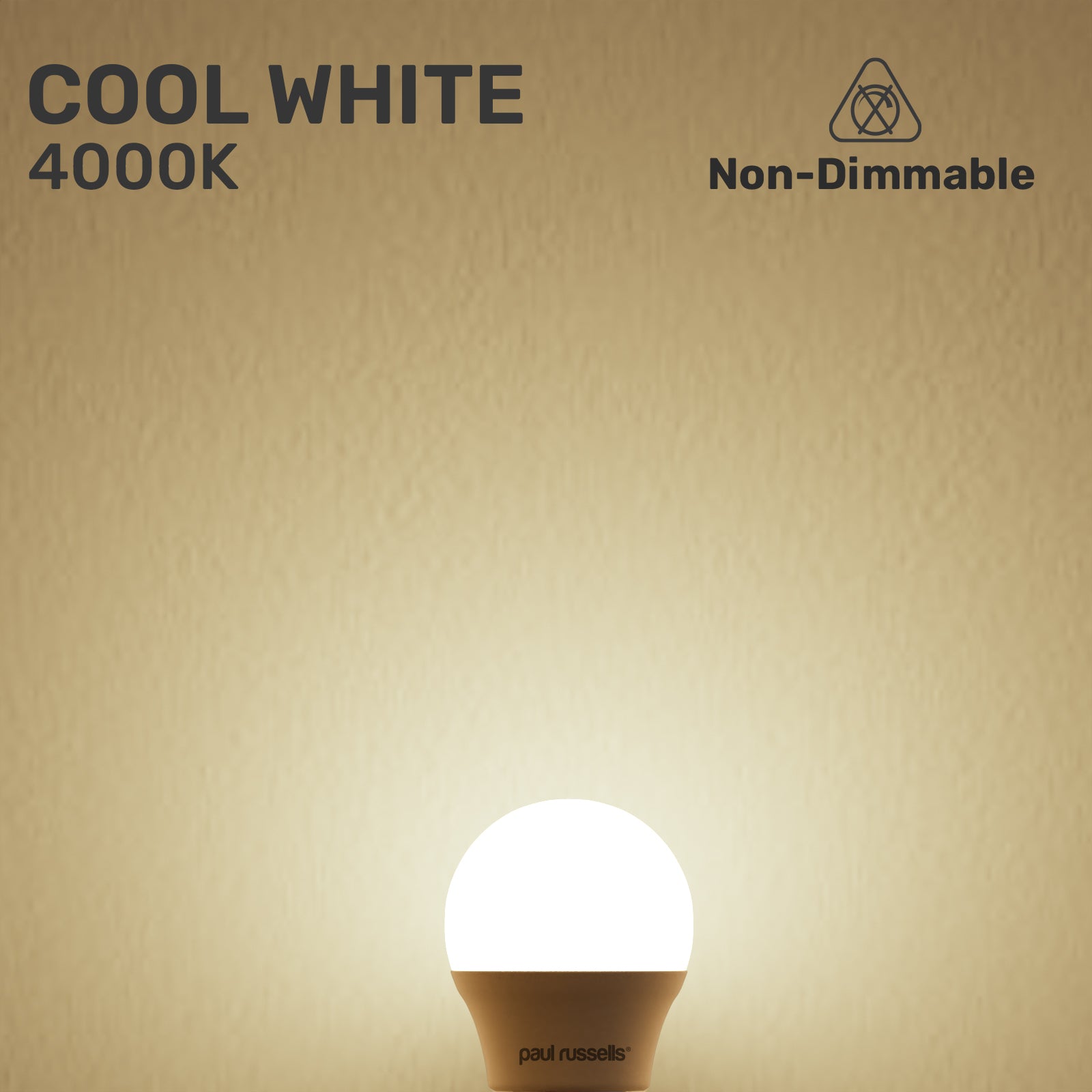 LED Golf Ball 4.9W=40W Cool White Small Edison Screw SES E14 Bulbs