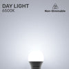 LED Golf Ball 6.5W=60W Day Light Edison Screw ES E27 Bulbs2