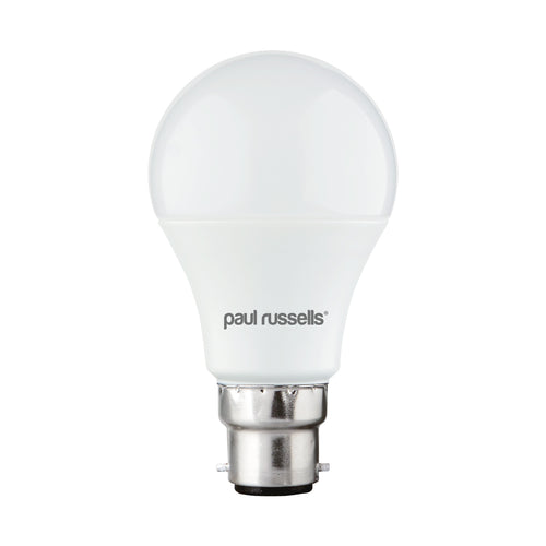LED GLS 8W=60W Cool White Bayonet Cap BC B22 Light Bulbs
