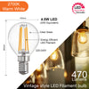 LED Filament Dimmable Golf 4.5W=40W Warm White Small Edison Screw SES E14 Bulbs2