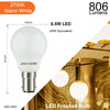 LED Golf Ball 6.5W=60W Warm White Small Bayonet Cap SBC B15 Bulbs3