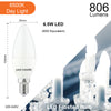 LED Candle 6.5W=60W Day Light Small Edison Screw SES E14 Bulbs3