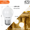 LED Golf Ball 4.9W=40W Warm White Edison Screw ES E27 Bulbs3