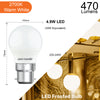 LED Golf Ball 4.9W=40W Warm White Bayonet Cap BC B22 Bulbs3